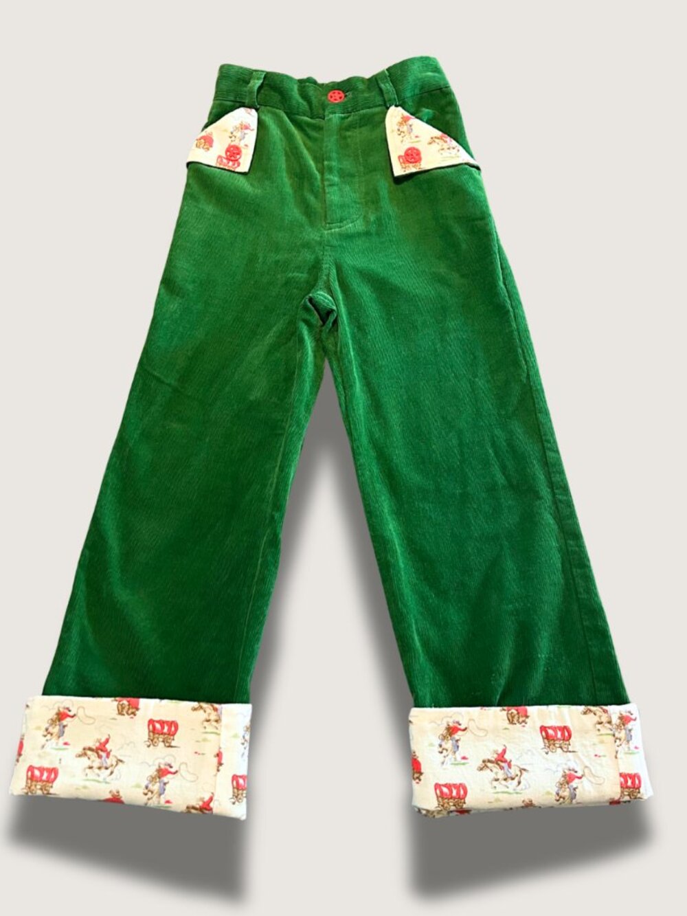 Vintage (Handmade) Corduroy Western Pant